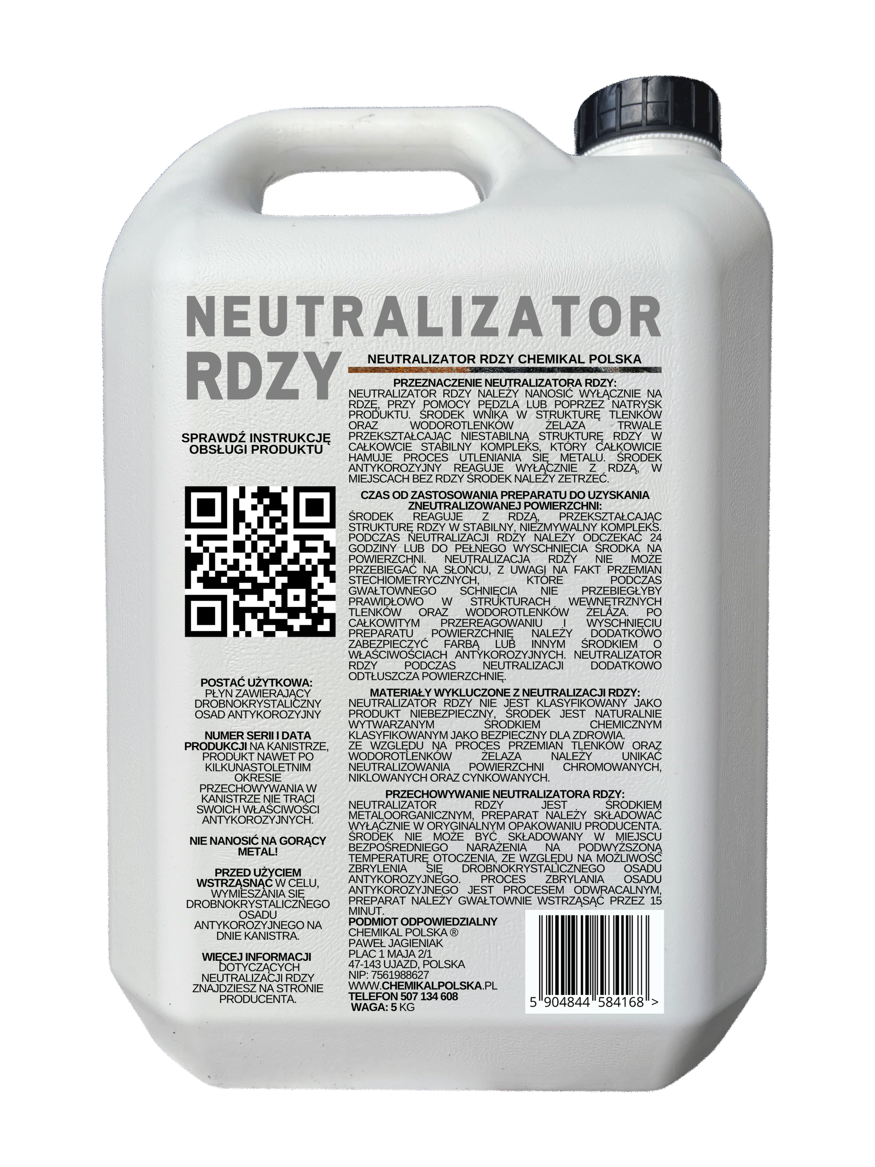 Neutralizator Rdzy Chemikal Polska .png