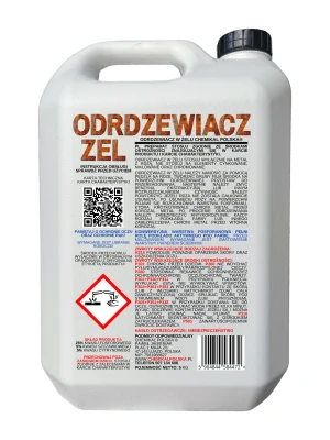 Odrdzewiacz w żelu do metalu, stali i żeliwa