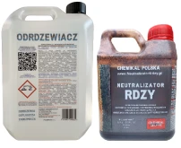 Odrdzewiacz + Neutralizator Rdzy do statków, łodzi, profili zamkniętych